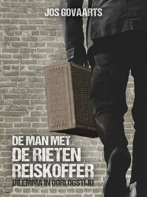 cover image of De man met de rieten reiskoffer